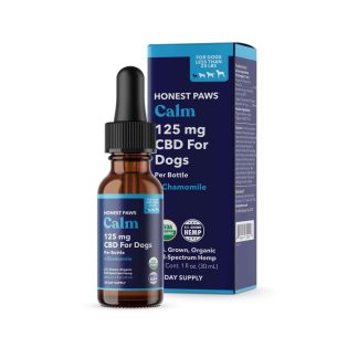 Honest Paws Tincture Drops - Calm for Dogs