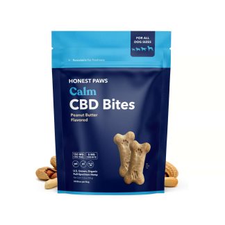Honest Paws Calm Bites for Dogs (Peanut Butter Flavored)