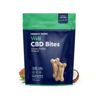Honest Paws Wellness Bites for Dogs (Creamy Coconut Flavored)