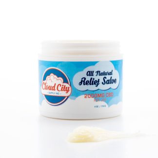Cloud City All Natural Relief Salve – 2000mg CBD