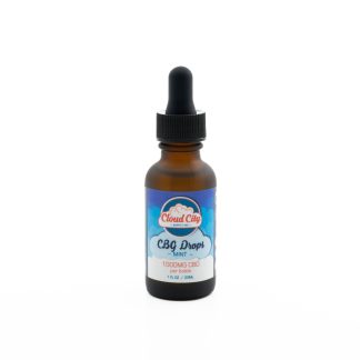 Cloud City 1000mg CBG Tincture Drops - Mint