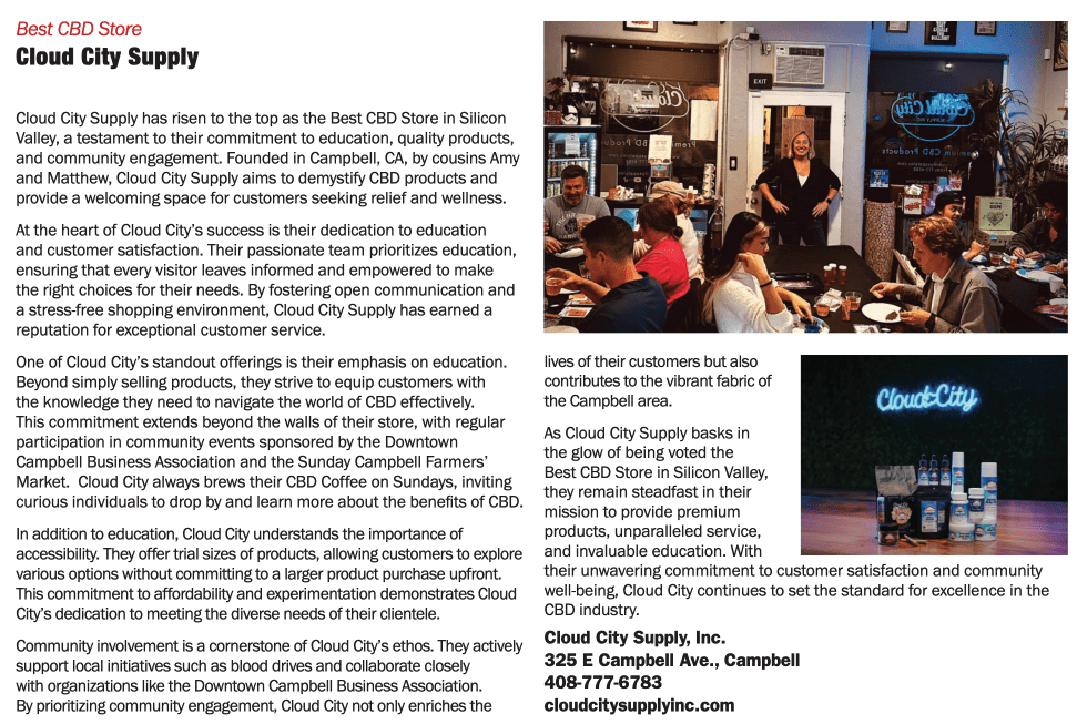 cloud city - best in silicon valley article 2024