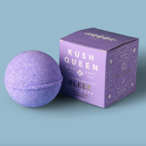 Kush Queen Sleep 1:1 CBD & Delta 9 THC Bath Bomb