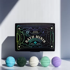 Kush Queen CBD Bath Bomb Complete Mini Collection