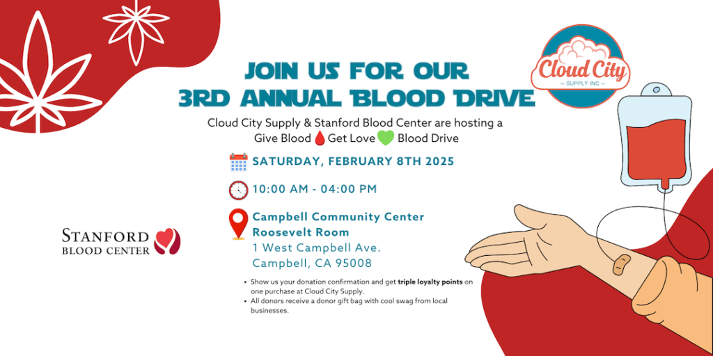 bud for blood banner