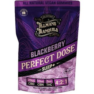 Tillmans Tranquils Blackberry Sleep Perfect Dose 4:2:1 THC Gummies