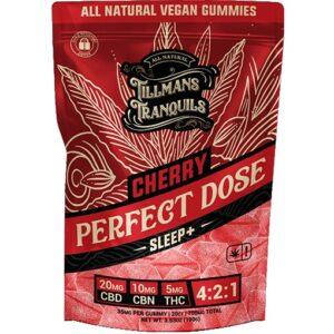 Tillmans Tranquils Cherry Sleep Perfect Dose 4:2:1 THC Gummies