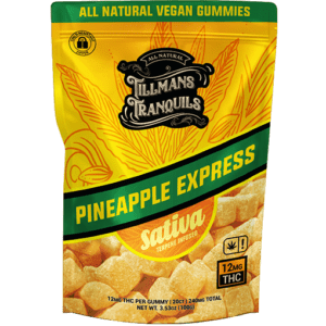 Tillmans Tranquils Pineapple Express Sativa 12mg THC Gummies