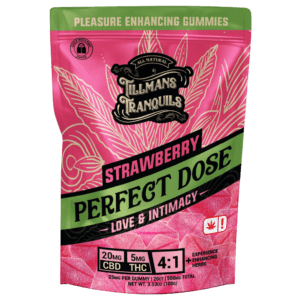 Tillmans Tranquils Strawberry Love & Intimacy Perfect Dose 4:1 THC Gummies