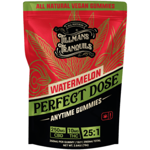 Tillmans Tranquils Watermelon Anytime Perfect Dose 25:1 THC Gummies
