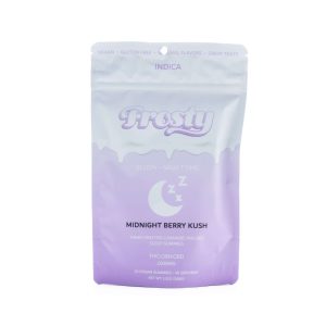 Frosty Night Sleepy Midnight Berry Kush Delta 9 THC Gummies